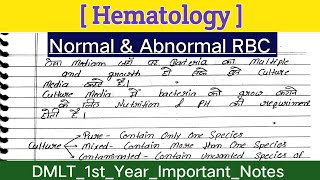 Morphology Variation of RBC  Red Blood Cell  Hematology Lecture  Normal And Abnormal RBC [upl. by Pish816]