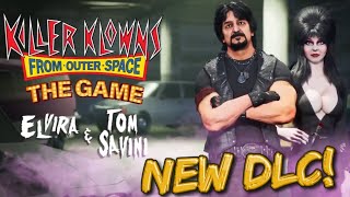 Elvira amp Tom Savini are Horror Icon DLC in Killer Klowns from Outer Space the Game kkfos [upl. by Einra575]