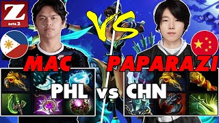 MAC PUCK Mid vs PAPARAZI MIRANA Carry  All Top MMR Players In This Match  Z Dota 2 Channel [upl. by Eanat]