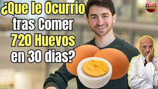 😱 DESCUBRE QUE OCURRE SI COMES 720 HUEVOS AL MES COMO EL DR NICHOLAS NORWITZ 😱 [upl. by Ube984]