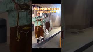 These Foos first Oktoberfest  thesefoos thesefoos clipfarming funny oktoberfest [upl. by Ahsikrats]