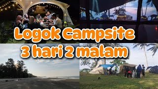 V02  Camping at Logok Campsite Sedili Kota Tinggi Johor [upl. by Pasquale625]