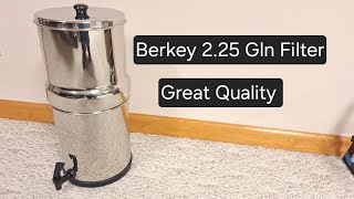 REVIEW  This Berkey Water Filter Is All You Need [upl. by Solracsiul]