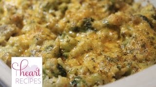 Cheesy Cheddar Broccoli Chicken and Rice  I Heart Recipes [upl. by Ruperta370]