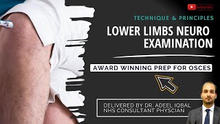 Lower Limbs Neurological Examination  Neurology  BEST OSCE Preparation for Medical Student Exams [upl. by Ahsai335]