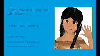 Kewanee Potawatomi Language 1 [upl. by Iclek864]