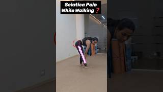 Day1️⃣4️⃣Got sciatica pain while walking❓Try this move❗ sciaticareliefbackpainreliefglutestretch [upl. by Uhej]