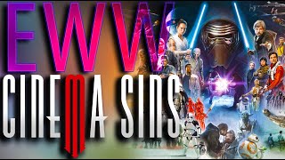 Everything Wrong With CinemaSins The ENTIRE Star Wars Sequel Trilogy [upl. by Tara]