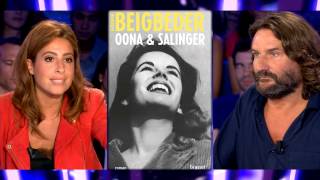 Léa Salamé fait trembler Frédéric Beigbeder  On nest pas couché 30 août 2014 ONPC [upl. by Einafets]