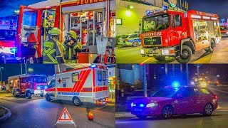 GEFAHRGUTUNFALL BEI GLOBUS  CHEMIKALIEN VERMISCHT  2 VERLETZTE  EINSATZFAHRTEN  FEUERWEHR [upl. by Odnalra966]