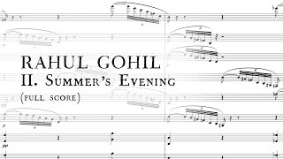 Summers Evening 2024  Full Score VST MIDI MOCKUP [upl. by Danie]