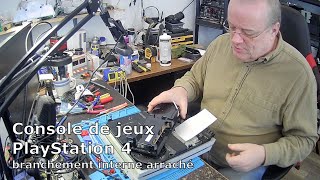 Sony PlayStation 4 branchement bloc dalimentation  SJC Électronique [upl. by Herod]