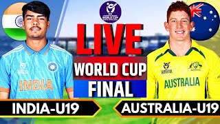 India vs Australia U19 World Cup Final  U19 World Cup Live Commentary  IND U19 vs AUS U19 Live [upl. by Yrrad434]