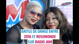 Battle de danse entre zota et Rosemonde sur Radio Jam [upl. by Mano]