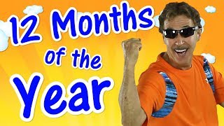 12 Months of the Year  Exercise Song for Kids  Learn the Months  Jack Hartmann [upl. by Gerome878]