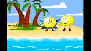 Dont Worry Be Happy High Quality Smiley Faces Friendship Animation with Lyrics amp Moral Story [upl. by Gardie]