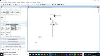 Fluidsim festo neumatica basica 2 pneumatics circuit diagram pneumatics diagram pneumatics diy [upl. by Enella]