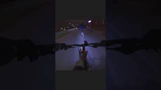 Snowy Night Ride 2  MTB моменты 14 [upl. by Nyrtak63]