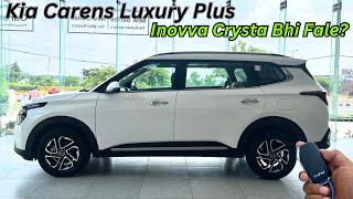 2024 Kia Carens Luxury Plus Top Model Full Deta Review ❤️ Price amp Features 🔥 Better Than Ertiga [upl. by Ylrebmic]