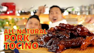 How to Make AllNatural Pork Tocino  StepbyStep TocinoMaking Process [upl. by Annauqaj]