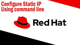 How to configure IP address on Linux  Red hat Linux  RHEL 8  81  9 using command line [upl. by Delwyn]