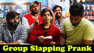 Group Slapping Prank  Pranks In Pakistan  Humanitarians [upl. by Asiar84]