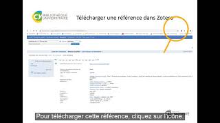 Zotero le logiciel de gestion bibliographique [upl. by Englis]