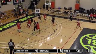 Jamier Jones  Florida Rebels  2024 Nike Peach Jam Highlights [upl. by Ameer]