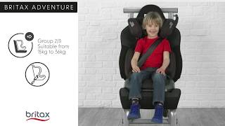 Britax Romer Evolva 123 Car Seat Installation [upl. by Phillie]