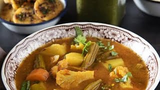 Delicious Sindhi Curry Recipe  Easy Sindhi Kadhi under 10 minutes [upl. by Ziladnerb]