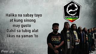 Engkanto  Tubig Alat Lyrics [upl. by Orthman]