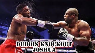 Anthony Joshua vs Daniel Dubois Fight Boxing Highlights [upl. by Aniahs]