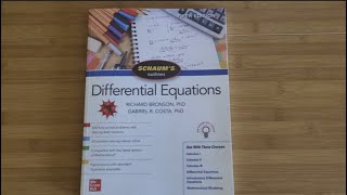 Schaums Outlines Differential Equations Book Review [upl. by Kolivas]