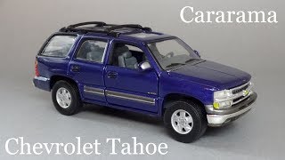 2000 Chevrolet Tahoe SUV Cararama  Hongwell 143 обзор масштабной модели [upl. by Alyse]