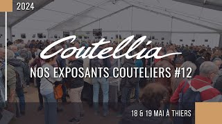 Coutellia 2024  couteliers dart et couteliers fabricants 12 [upl. by Cyn]