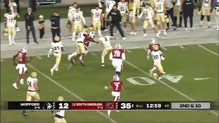 2024 USC vs Wofford  Oscar Adaway 30 Yd Reception [upl. by Amesari]