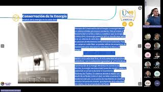 Webconferencia 1 de la Unidad 3  Conservación de la energía y conservación del momento lineal [upl. by Gayleen]