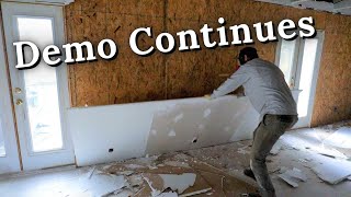 Demo Work Continues amp Unexpected Surprise on the Homestead  1930s Farmhouse Renovation Ep 41 [upl. by Johppah]