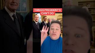 3 THINGS PRESIDENTS CANT DO historyusa history president whitehouse election presidential [upl. by Topping]