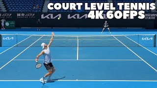 Grigor Dimitrov amp Emil Ruusuvuori Points Practice  Court Level 2024 4K 60FPS [upl. by Marguerita]