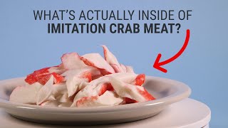 Here’s what imitation crab meat is really made of [upl. by Ardnasela798]