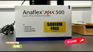 Anaflex Max 500 mg কাজ কি [upl. by Llenel]