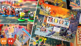 Root Board Game Review  A Cute Game of War and Tactics [upl. by Ahtnama]