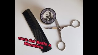 Tutorial come sfoltire i Baffi a Manubrio [upl. by Are87]