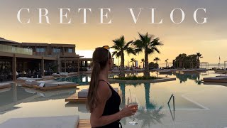 Greece Vlog  Crete  Senseana Sea Side Resort [upl. by Enitsyrk787]