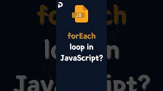 forEach loop in JavaScript  JavaScript Interview Questions shorts js javascript [upl. by Ggerk]