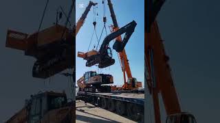 unloading activator 2 mobile crane [upl. by Valaree]