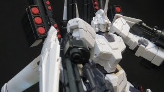 HGUC Full Armor Unicorn Gundam review 5 Armed Gundam UC Banaghers Gunpla plastic model ガンプラ [upl. by Hardi]