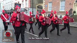 Barron Accordion  ABOD Shutting of the Gates parade 2023 [upl. by Ahsienaj83]