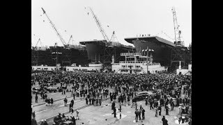 US Navy Construction in WW2  The Ships Start Coming And They Dont Stop Coming [upl. by Albur199]